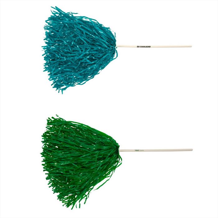 TPR500 Rooster Handle Pom Pom with Custom Imprint